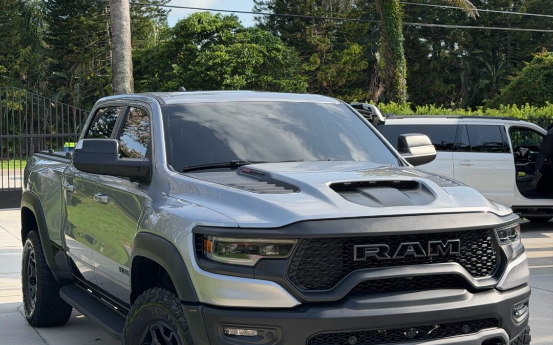 Silver RAM 1500 TRX