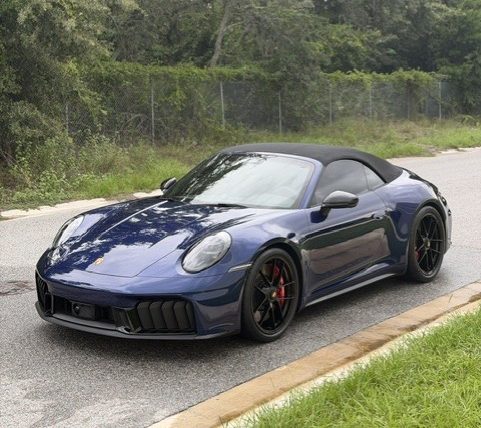 992-generation Porsche 911 Carrera GTS Cabriolet after being professionally detailed